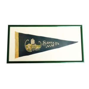 Product Image: Vintage Santa Fe Pennant Framed