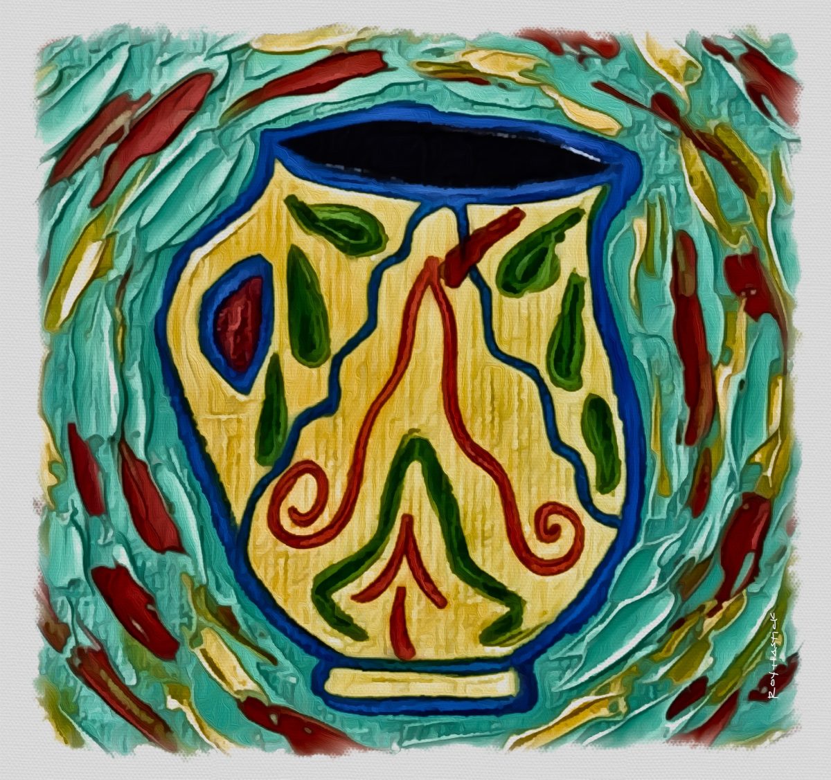 Santa Fe Marketplace Santa Fe Coffee Cup 10″ X 10″ PRINT ONLY Product Image: Santa Fe Coffee Cup 10″ X 10″ PRINT ONLY