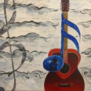 Santa Fe Marketplace Blue Note by William Rotsaert Product Image: Blue Note by William Rotsaert