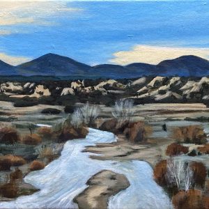 Santa Fe Marketplace “Meandering Stream to the Rio Chama” Product Image: “Meandering Stream to the Rio Chama”