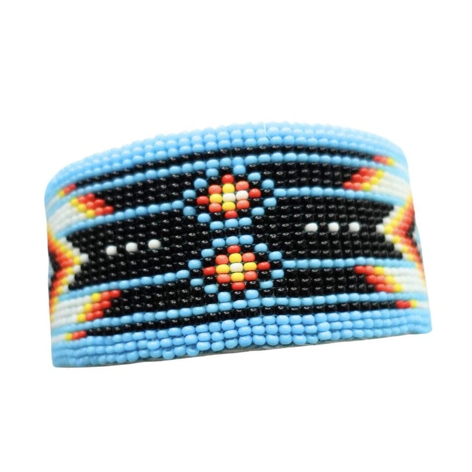 Santa Fe Marketplace Hand Beaded Cuff Bracelet Product Image: Hand Beaded Cuff Bracelet