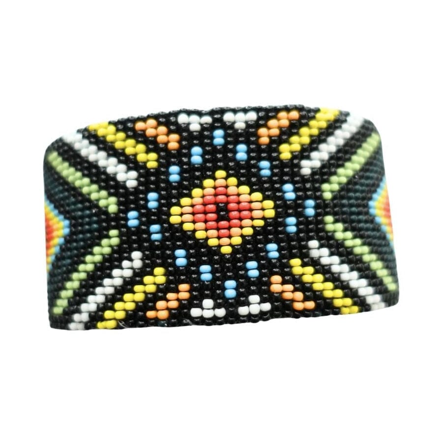 Santa Fe Marketplace Hand Beaded Cuff Bracelet Product Image: Hand Beaded Cuff Bracelet