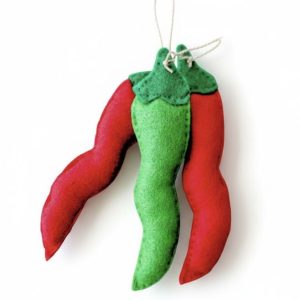 Product Image: Chile Pepper Felt Ornament