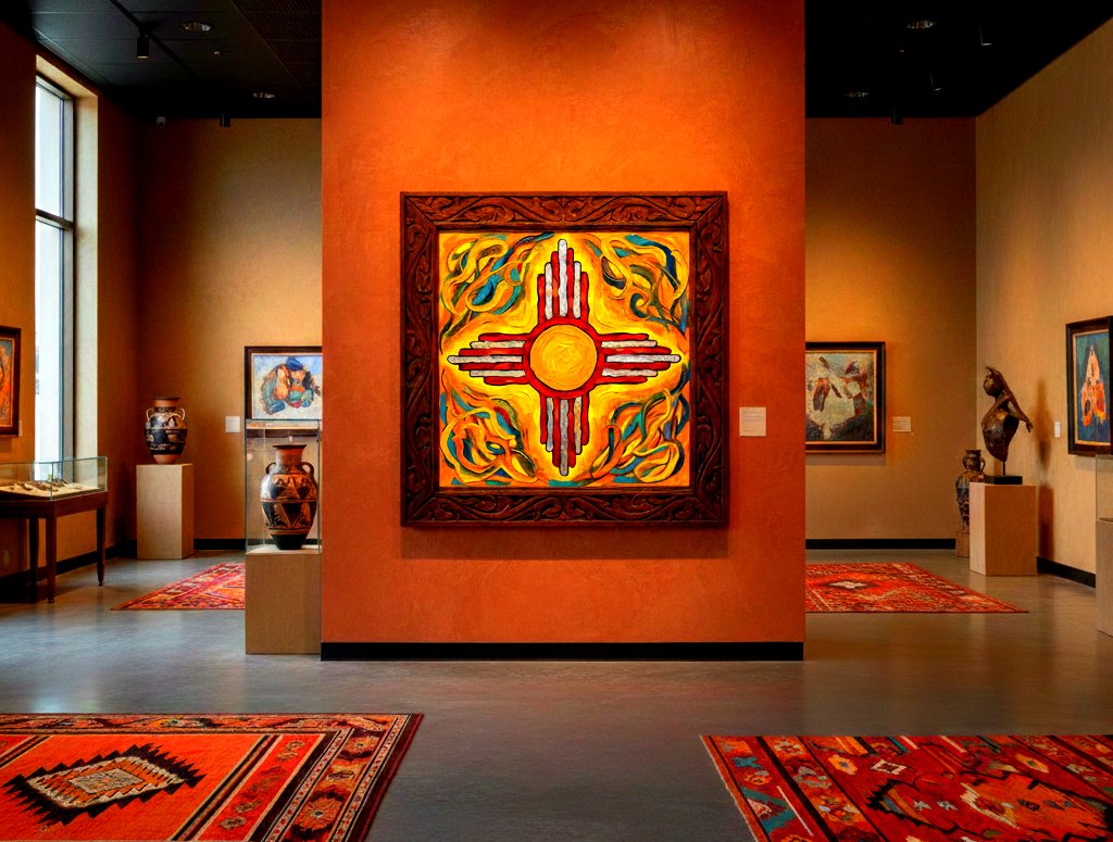 Santa Fe Marketplace ZIA 10″X10″ Product Image: ZIA 10″X10″