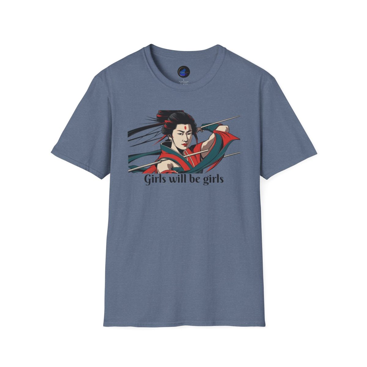 Santa Fe Marketplace Unisex Soft Tee, Tomoe Gozen, Woman Samurai Warrior Product Image: Unisex Soft Tee, Tomoe Gozen, Woman Samurai Warrior