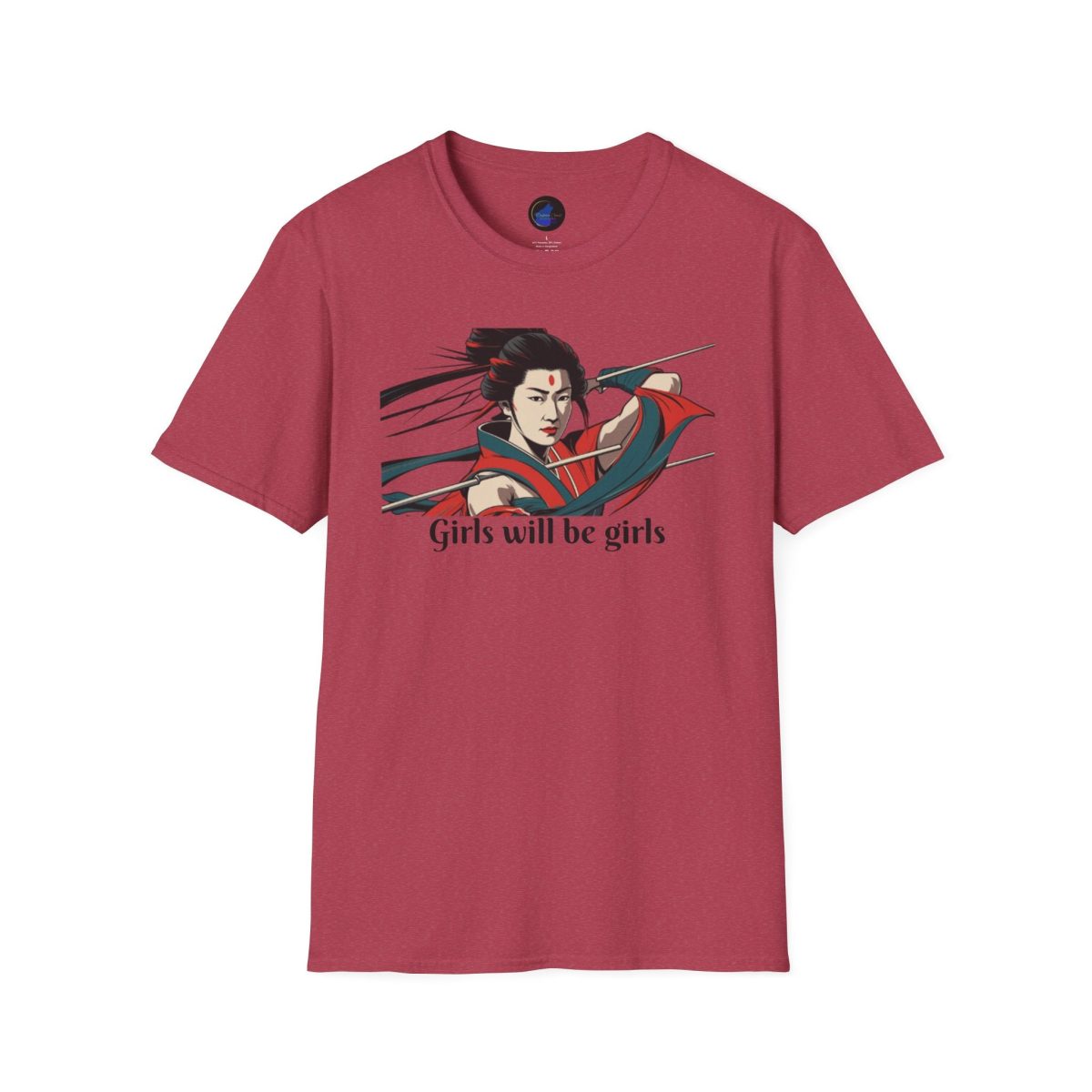 Santa Fe Marketplace Unisex Soft Tee, Tomoe Gozen, Woman Samurai Warrior Product Image: Unisex Soft Tee, Tomoe Gozen, Woman Samurai Warrior