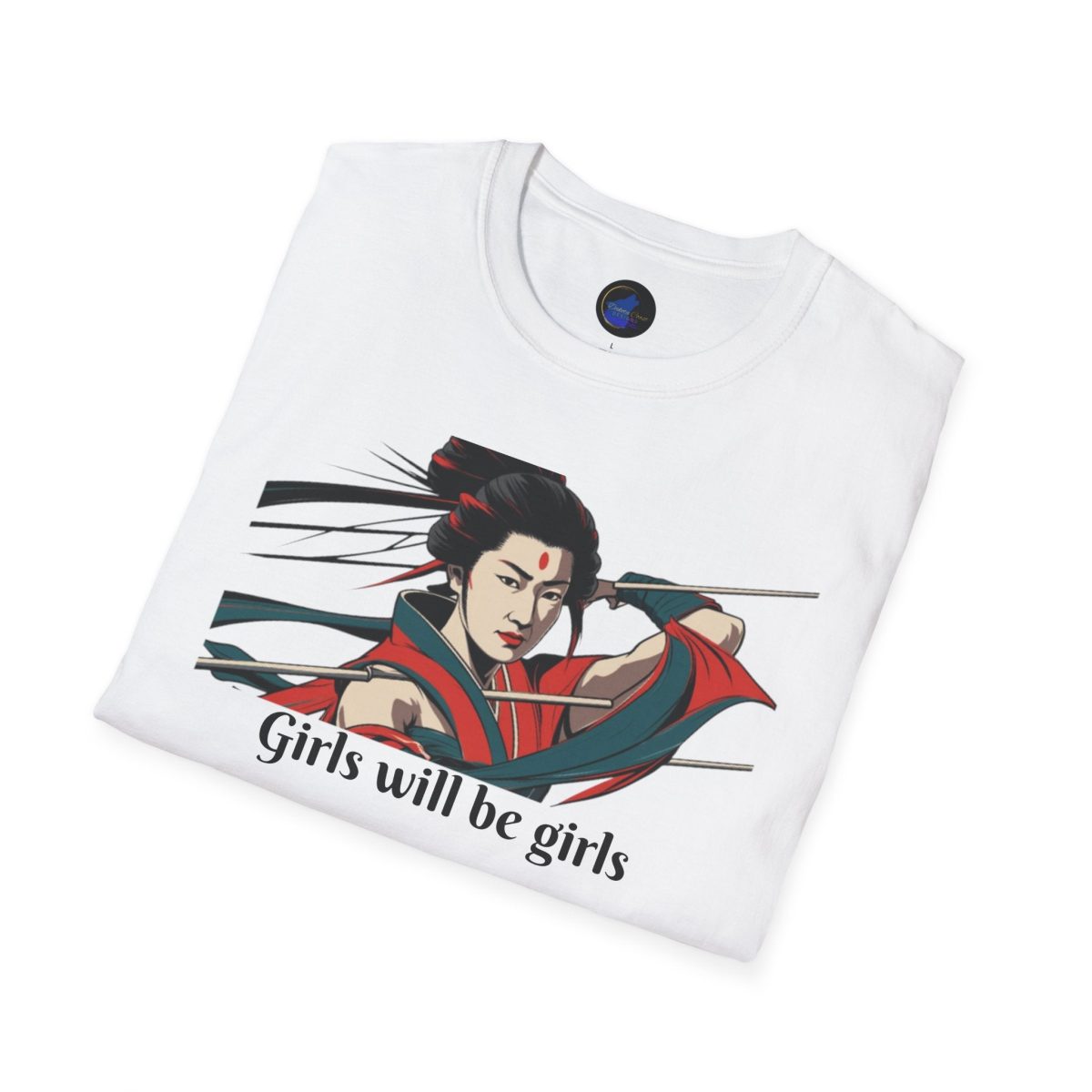 Santa Fe Marketplace Unisex Soft Tee, Tomoe Gozen, Woman Samurai Warrior Product Image: Unisex Soft Tee, Tomoe Gozen, Woman Samurai Warrior