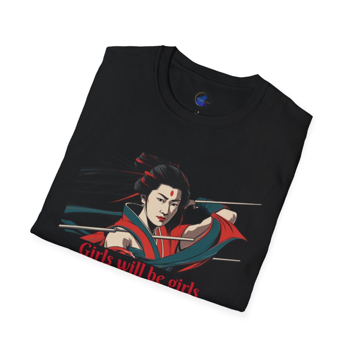 Santa Fe Marketplace Unisex Soft Tee, Tomoe Gozen, Woman Samurai Warrior Product Image: Unisex Soft Tee, Tomoe Gozen, Woman Samurai Warrior