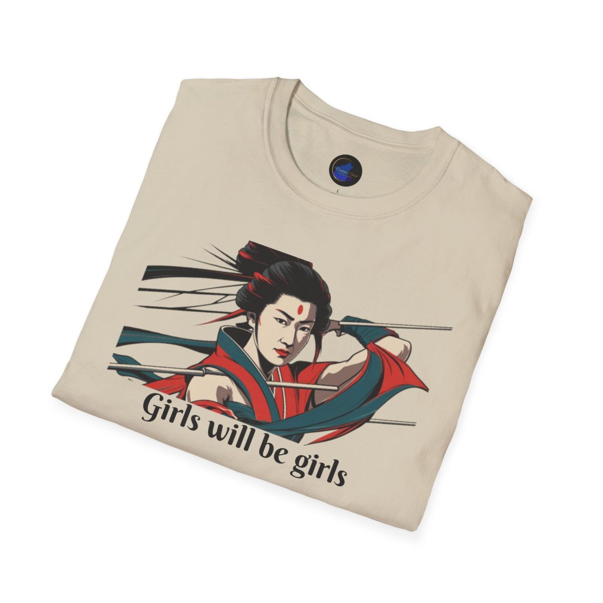 Santa Fe Marketplace Unisex Soft Tee, Tomoe Gozen, Woman Samurai Warrior Product Image: Unisex Soft Tee, Tomoe Gozen, Woman Samurai Warrior