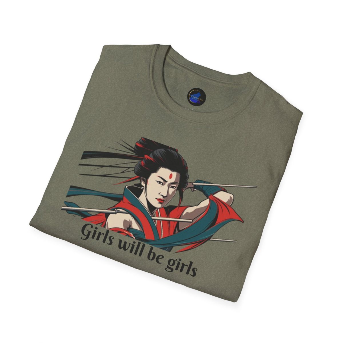 Santa Fe Marketplace Unisex Soft Tee, Tomoe Gozen, Woman Samurai Warrior Product Image: Unisex Soft Tee, Tomoe Gozen, Woman Samurai Warrior