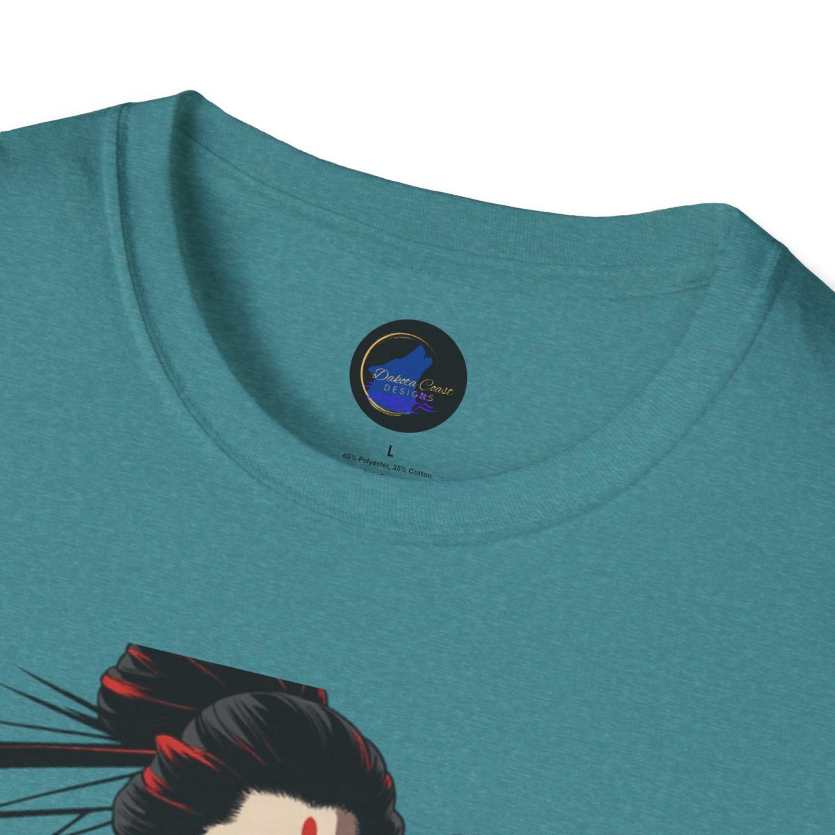 Santa Fe Marketplace Unisex Soft Tee, Tomoe Gozen, Woman Samurai Warrior Product Image: Unisex Soft Tee, Tomoe Gozen, Woman Samurai Warrior