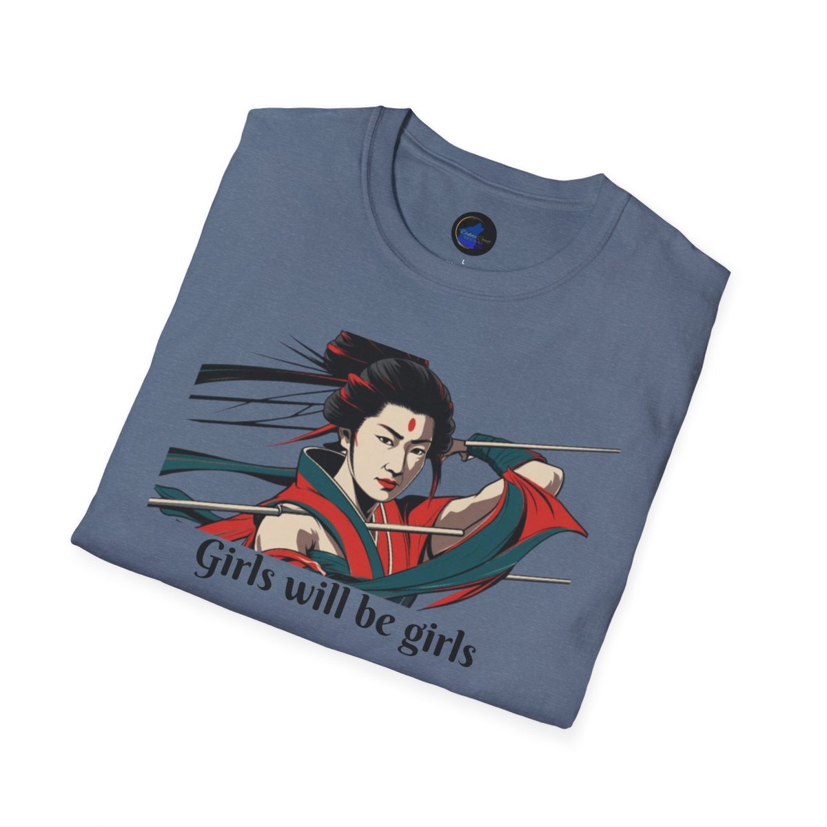 Santa Fe Marketplace Unisex Soft Tee, Tomoe Gozen, Woman Samurai Warrior Product Image: Unisex Soft Tee, Tomoe Gozen, Woman Samurai Warrior