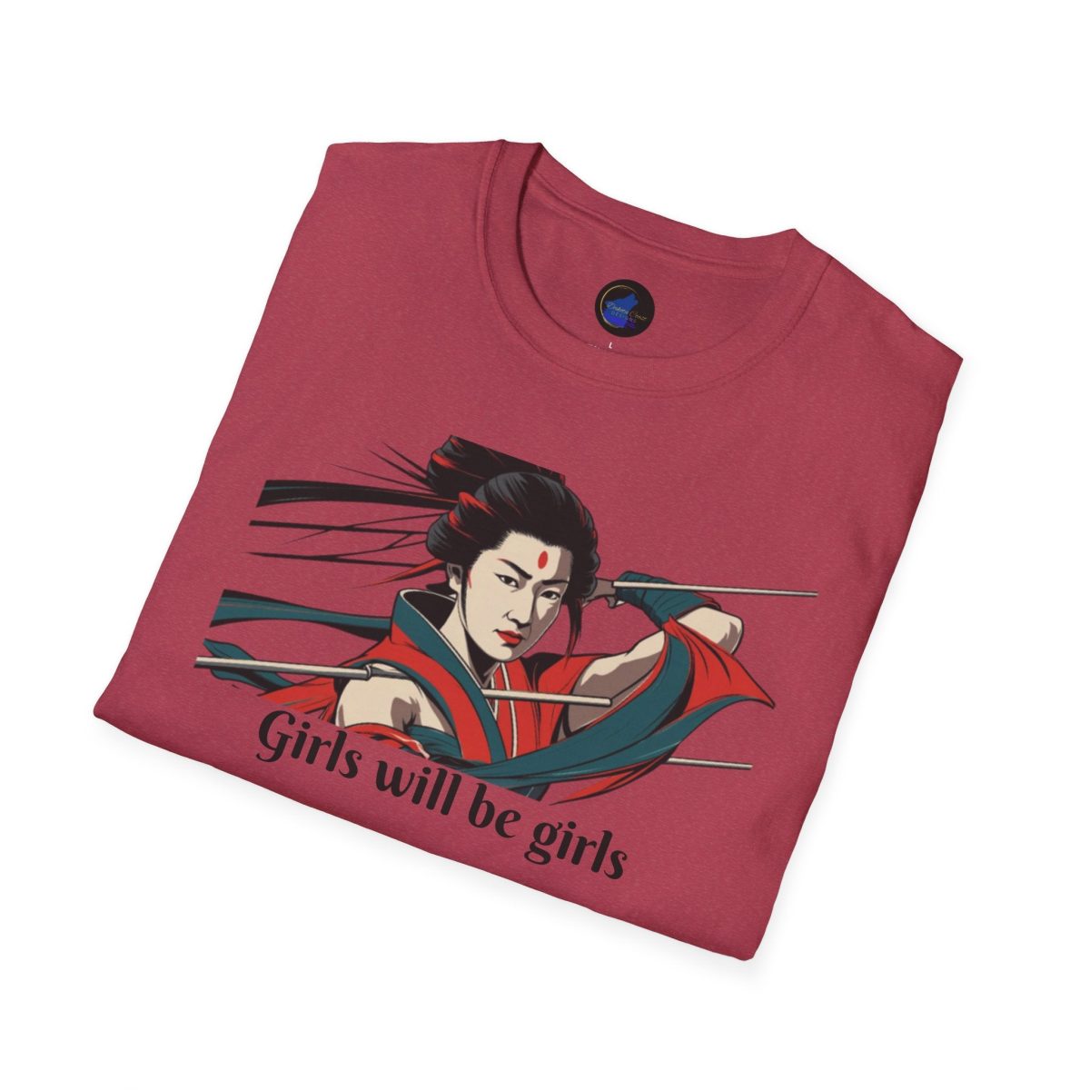 Santa Fe Marketplace Unisex Soft Tee, Tomoe Gozen, Woman Samurai Warrior Product Image: Unisex Soft Tee, Tomoe Gozen, Woman Samurai Warrior