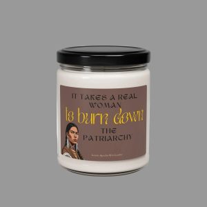 Product Image: Burn Down the Patriarchy, Lozen – Apache Warrior, Empowering Scented Candle -Feminist Gift, Self-Care, Motivational Home Decor, Relaxation, Birthday