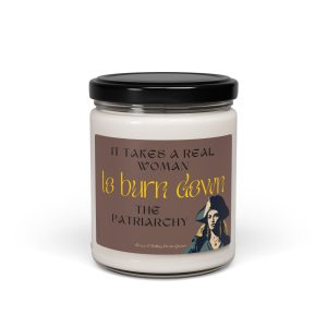 Product Image: Burn Down the Patriarchy, Pirate Queen, Empowering Scented Candle -Feminist Gift, Self-Care, Motivational Home Decor, Relaxation, Birthday