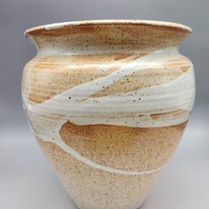 Santa Fe Marketplace Large Vase in Mino Shino Product Image: Large Vase in Mino Shino