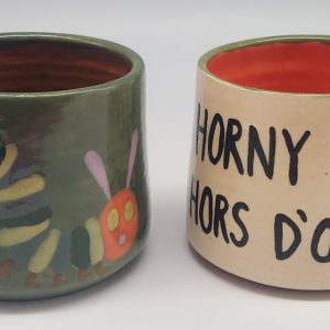 Santa Fe Marketplace Horny For Hors D’Oeuvres Cup Product Image: Horny For Hors D’Oeuvres Cup