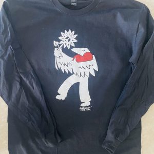 Santa Fe Marketplace Peace N Love Raven Tee Product Image: Peace N Love Raven Tee