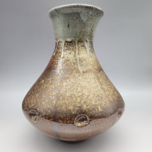 Santa Fe Marketplace Wood Fired Polka Dot Vase Product Image: Wood Fired Polka Dot Vase