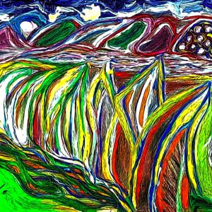 Santa Fe Marketplace Rio Grande River 11″X8″ Product Image: Rio Grande River 11″X8″