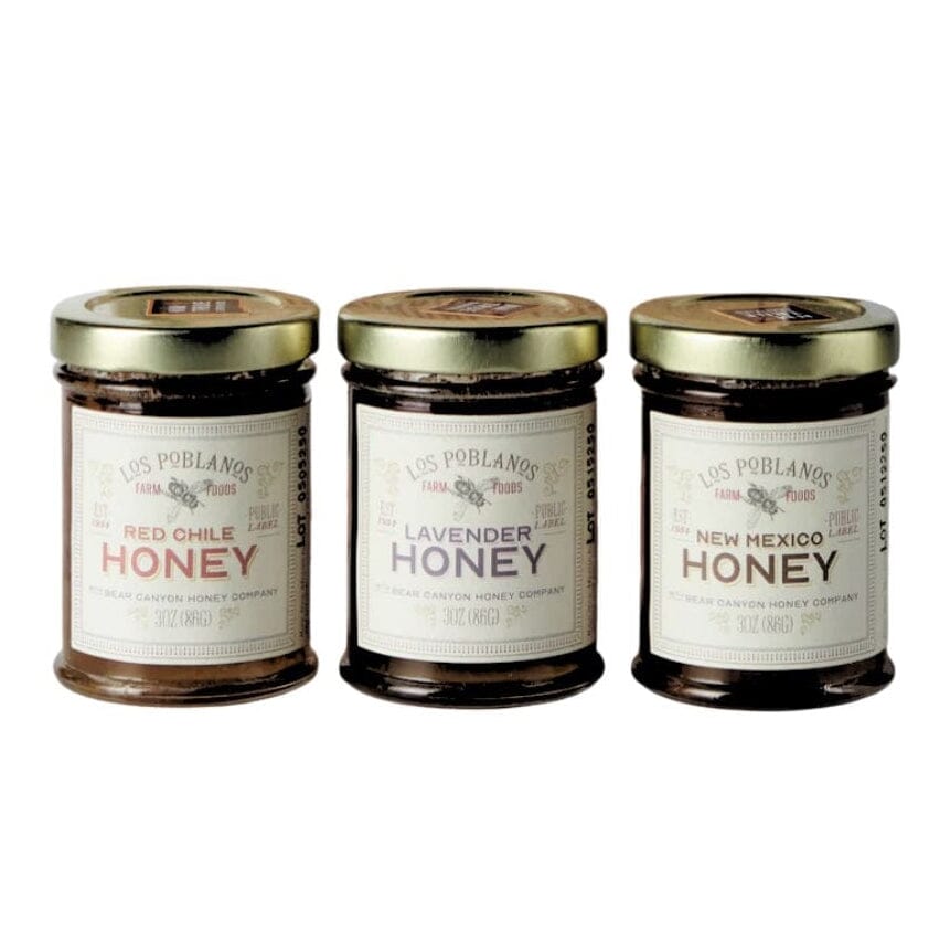 Santa Fe Marketplace Honey Trio Set Product Image: Honey Trio Set