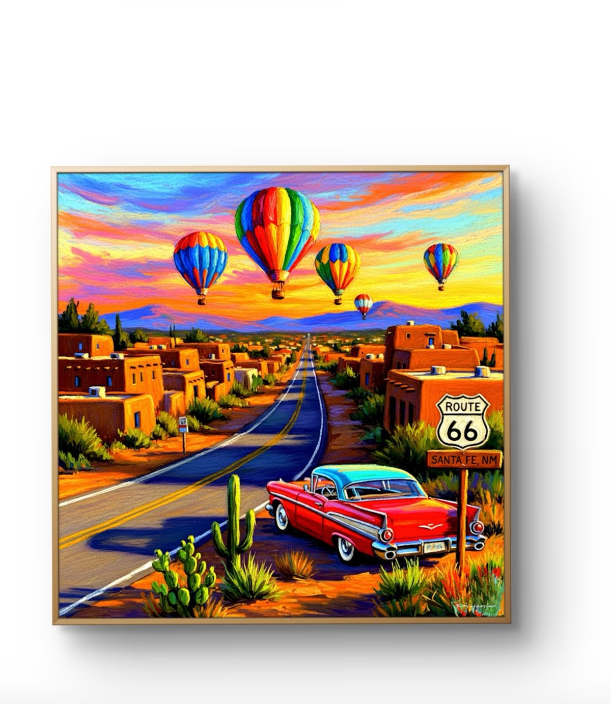 Santa Fe Marketplace Classic RTE 66 12″X8″ -PRINT- Product Image: Classic RTE 66 12″X8″ -PRINT-