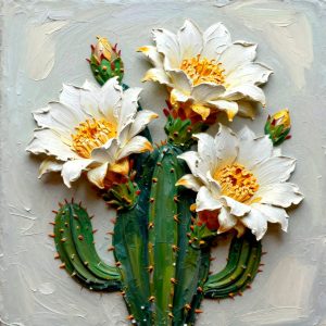 Product Image: Desert Resilience Cactus 12″X8″ -PRINT-