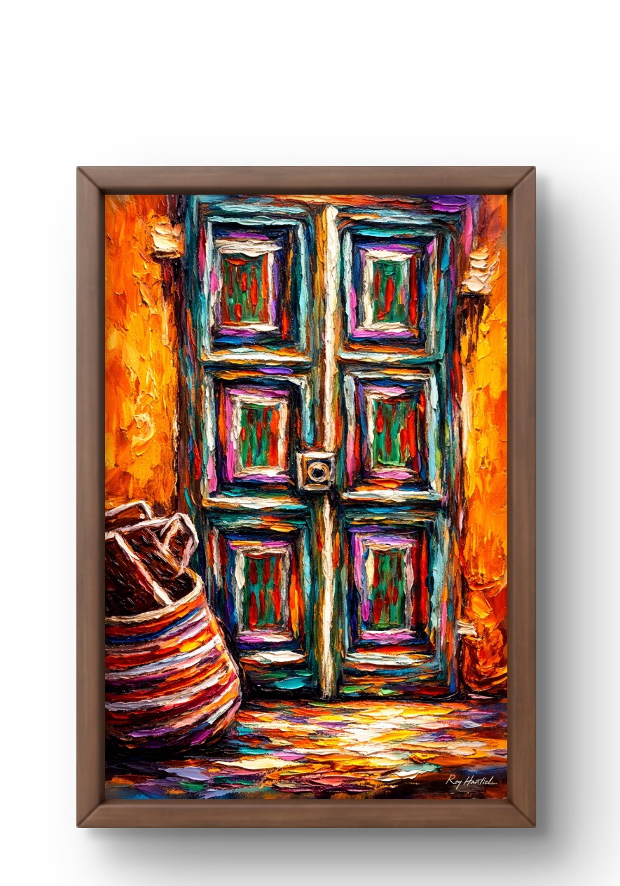 Santa Fe Marketplace Hastick’s Sun-Drenched Entry 12’X8″ Product Image: Hastick’s Sun-Drenched Entry 12’X8″