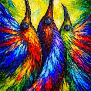 Product Image: Tropical Flight 12″X8″