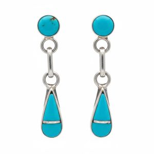 Product Image: Teardrop Turquoise Earrings