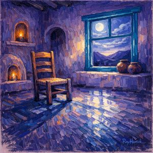 Product Image: Santa Fe Moonlight 12″X8″ – PRINT-