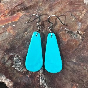 Santa Fe Marketplace Pop of Color Slab Earrings ! Product Image: Pop of Color Slab Earrings !