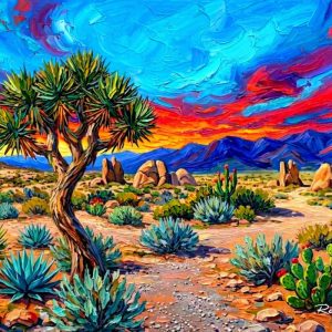 Product Image: High Desert Ignition 12″X8″ -PRINT-