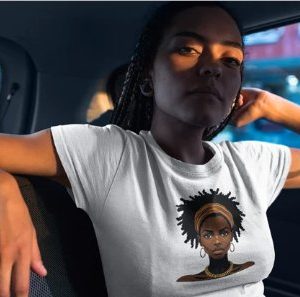 Santa Fe Marketplace Ana Nzinga Soft Tee | Women Warrior Graphic T-Shirt | Female Empowerment Gift Product Image: Ana Nzinga Soft Tee | Women Warrior Graphic T-Shirt | Female Empowerment Gift