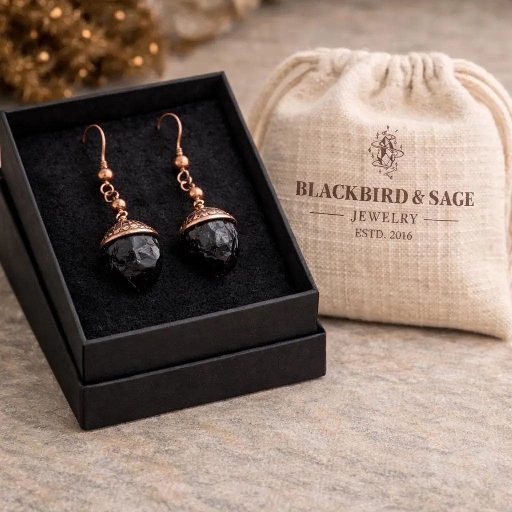 Santa Fe Marketplace Quartz Point Earrings – Handcrafted Copper Talisman for Healing Product Image: Quartz Point Earrings – Handcrafted Copper Talisman for Healing