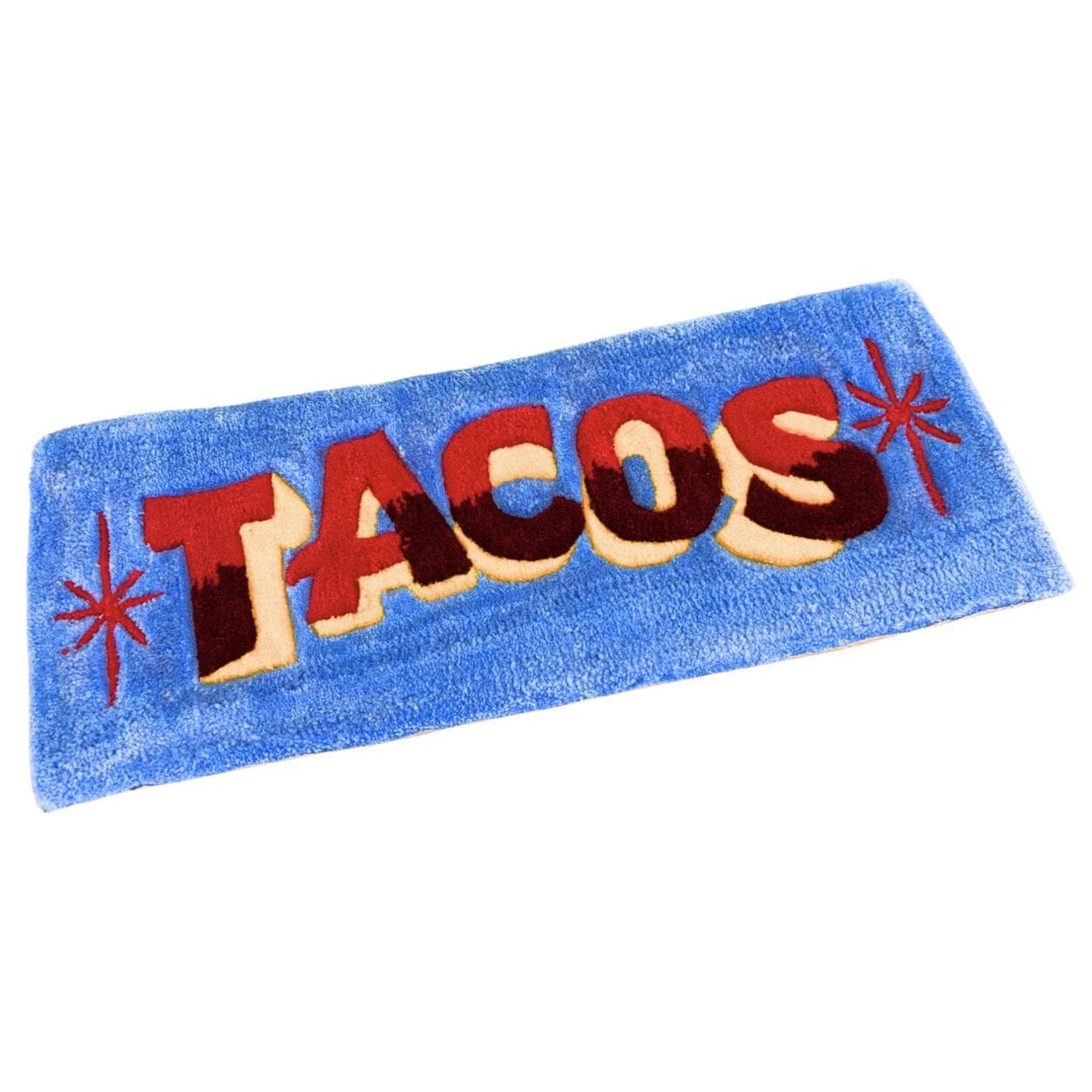 Santa Fe Marketplace Hand Woven Tacos Fiber Art Sign | Custom Shadow Box Frame Product Image: Hand Woven Tacos Fiber Art Sign | Custom Shadow Box Frame
