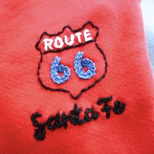 Santa Fe Marketplace Route 66 Santa Fe Chainstitch Sweatshirt Product Image: Route 66 Santa Fe Chainstitch Sweatshirt
