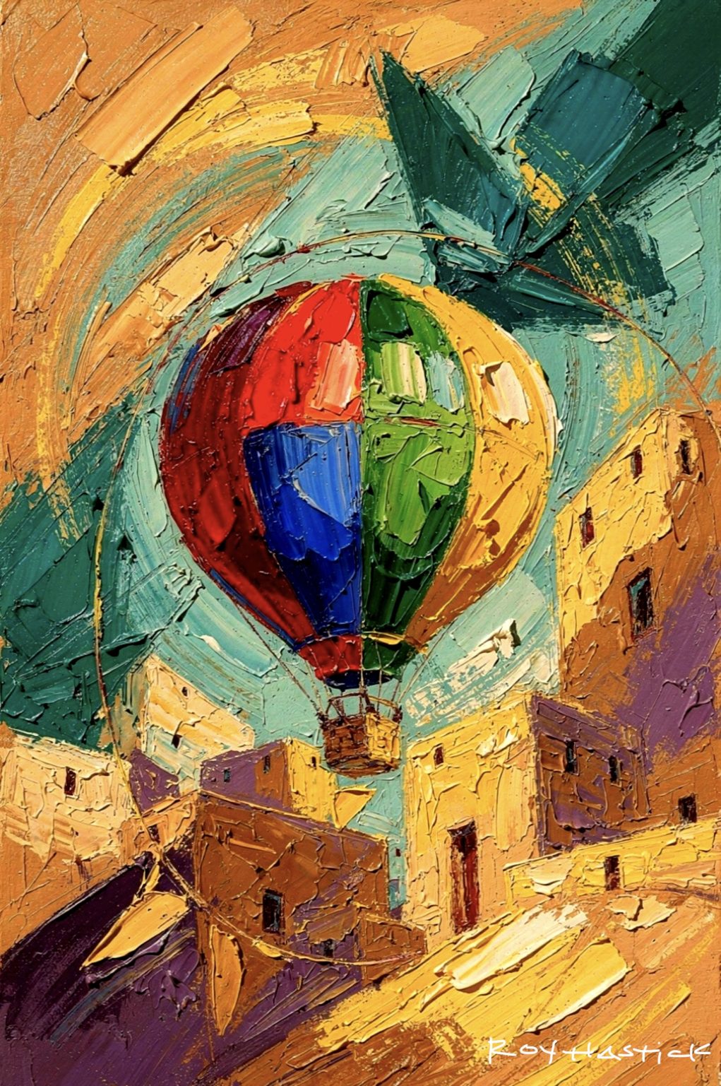 Santa Fe Marketplace MINI_High Desert Journey 12″X12″ -Print Product Image: MINI_High Desert Journey 12″X12″ -Print