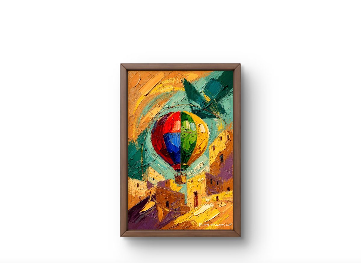 Santa Fe Marketplace MINI_High Desert Journey 12″X12″ -Print Product Image: MINI_High Desert Journey 12″X12″ -Print