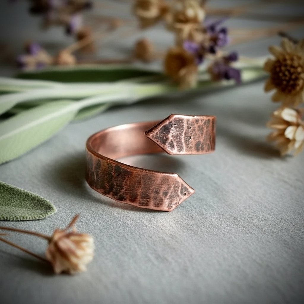Santa Fe Marketplace Copper Arrow Ring | Electroformed Copper | Made to Order Product Image: Copper Arrow Ring | Electroformed Copper | Made to Order