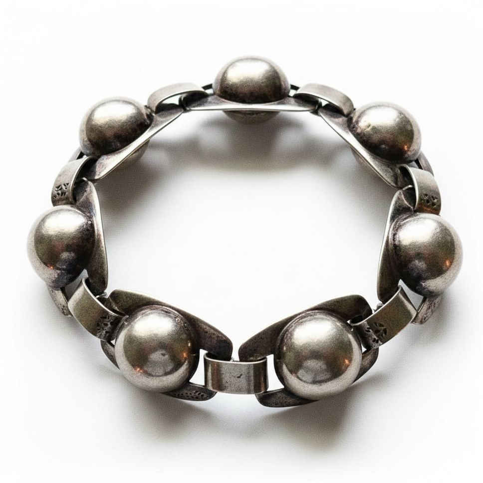 Santa Fe Marketplace Mid-Century Concho Bracelet | Bell Trading Post Product Image: Mid-Century Concho Bracelet | Bell Trading Post