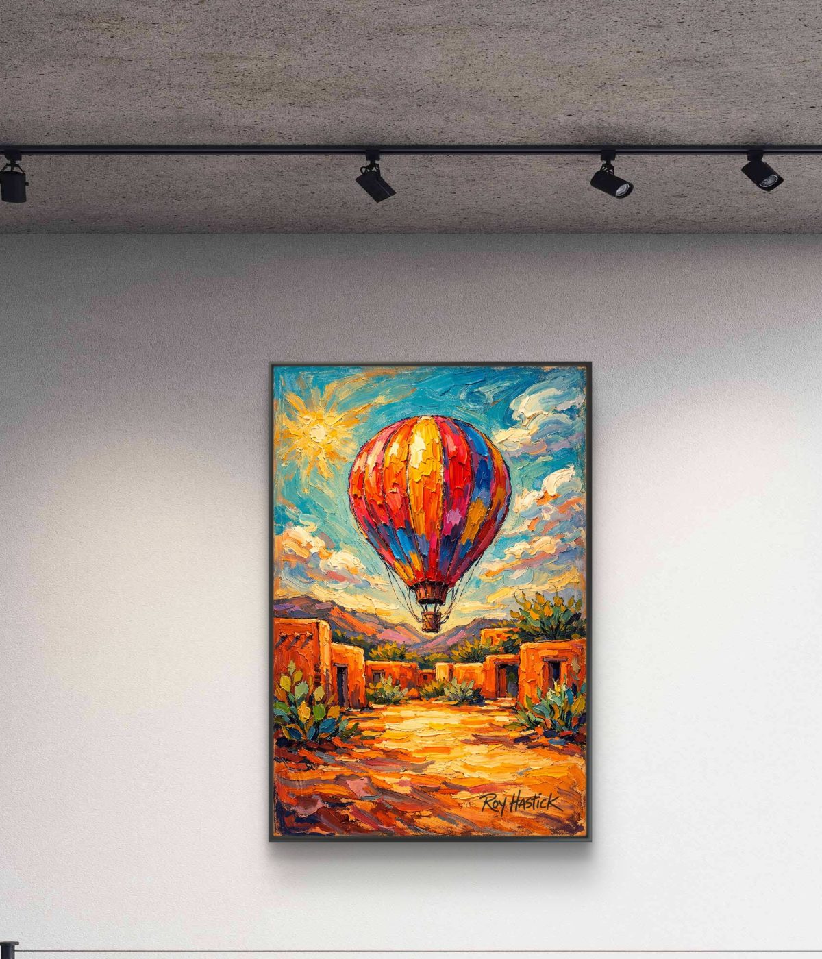 Santa Fe Marketplace MINI_High Desert Flight -12″X12″-Digital Canvas Print Product Image: MINI_High Desert Flight -12″X12″-Digital Canvas Print
