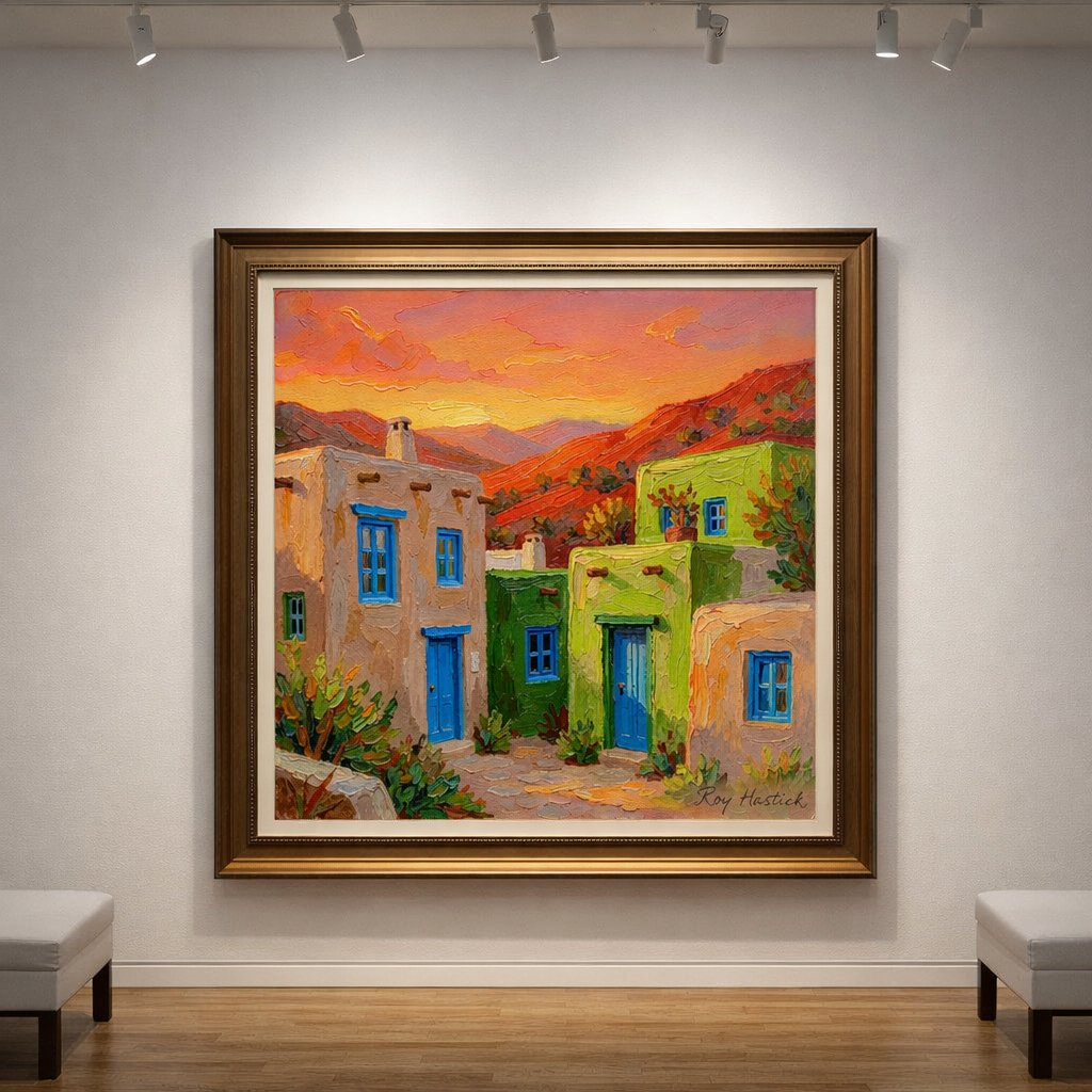 Santa Fe Marketplace MINI_ Adobe v2 Limited Edition Canvas Print-12’X12″ Product Image: MINI_ Adobe v2 Limited Edition Canvas Print-12’X12″