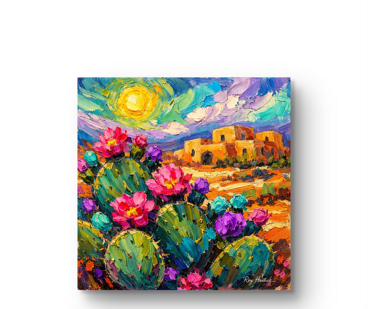Santa Fe Marketplace MINI_Santa Fe High-Desert Radiance12″X12″ -CANVAS PRINT- Product Image: MINI_Santa Fe High-Desert Radiance12″X12″ -CANVAS PRINT-