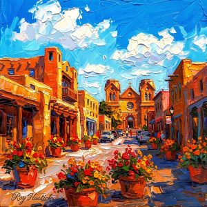Product Image: MINI_ A Stroll Down San Francisco Street 12’X12″-CANVAS PRINT-