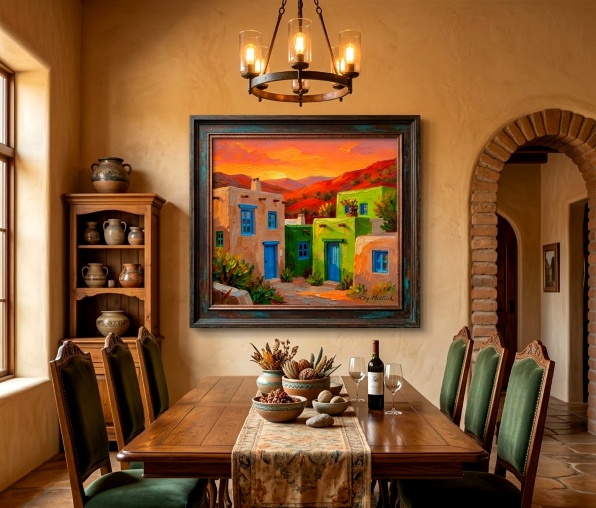 Santa Fe Marketplace MINI_ Adobe v2 Limited Edition Canvas Print-12’X12″ Product Image: MINI_ Adobe v2 Limited Edition Canvas Print-12’X12″