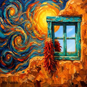 Product Image: MINI_ Sol de Santa Fe 12’X12″-DIGITAL CANVAS PRINT-