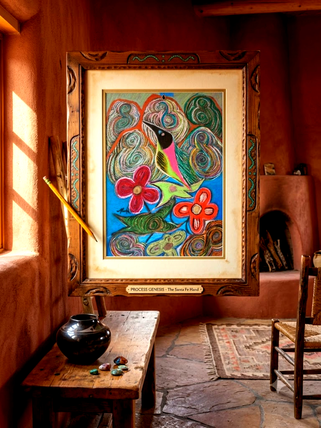 Santa Fe Marketplace MINI: Studio Sketch No. 1 (The Genesis) – 11×14″ Raw Digital Original Print Product Image: MINI: Studio Sketch No. 1 (The Genesis) – 11×14″ Raw Digital Original Print