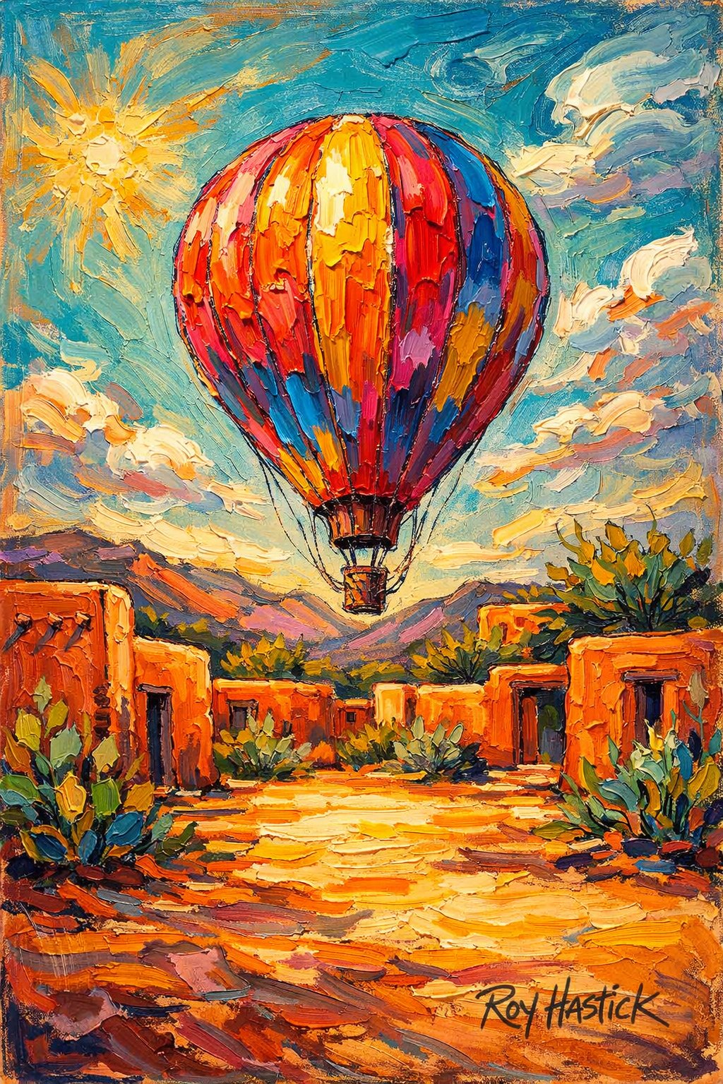 Santa Fe Marketplace MINI_High Desert Flight -12″X12″-Digital Canvas Print Product Image: MINI_High Desert Flight -12″X12″-Digital Canvas Print