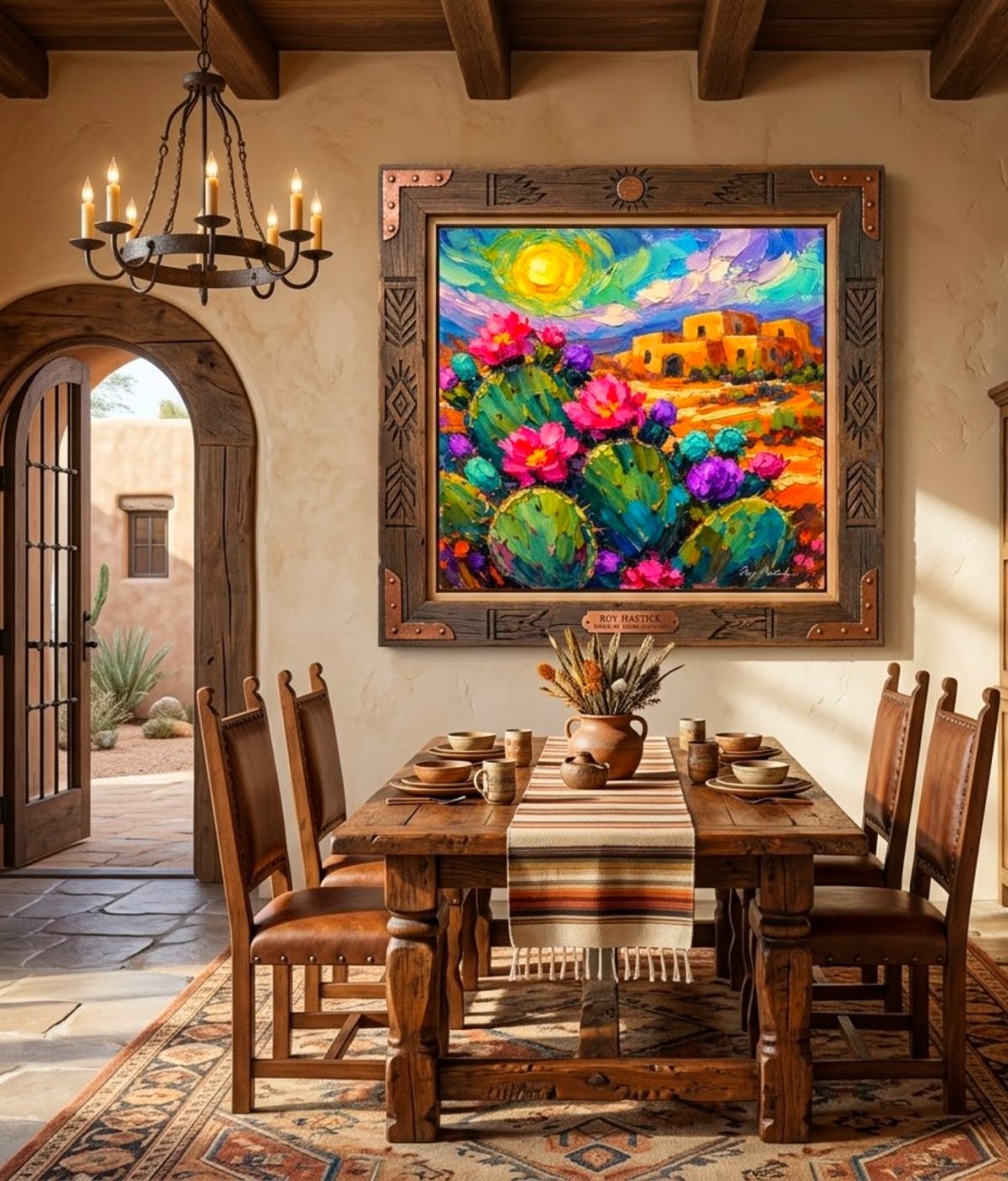Santa Fe Marketplace MINI_Santa Fe High-Desert Radiance12″X12″ -CANVAS PRINT- Product Image: MINI_Santa Fe High-Desert Radiance12″X12″ -CANVAS PRINT-